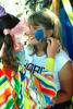 Face Painter Painting a Girls Face