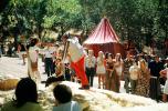 Tent, people, crowds, Renaissance Faire, Black Point, September 8 1971