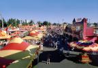 Arcades, Rooftops, People, California State Fair