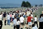 Opening Day Crissy Field, Crowds, walking, people, path, 3rd May 2001