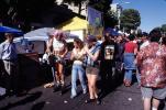 Crowds, People, San Francisco Haight Street Fair, PFFV05P05_04