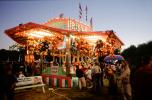 Arcade Booth, Lights, Night, Nighttime, Marin County Fair, PFFV05P05_13