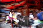 Carousel, Motion Blur, Spinning, Horses, Merry-Go-Round, Alameda County Fair