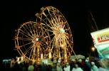Ferris Wheel, Nighttime, Orange County Fair, California, Round, Circular, Circle, PFFV05P09_19