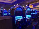 Empty Casino Slot Machines, COVID-19 Virus Lockdown, panic, 2020, PFGD01_081