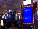Empty Casino Slot Machines, Covid, Covid19, coronavirus Virus Lockdown, panic, 2020, PFGD01_084