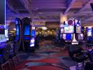 Empty Casino Slot Machines, COVID-19 Virus Lockdown, panic, 2020, PFGD01_093