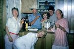 Crossdresser, Men in drag, 1950s, drunk, Liquor Bar, Funny, Smiles, PFLV03P05_18