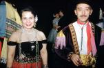 Woman, Man, mustache, necklace, smiles, Matador, Spanish, 1950s, PFLV10P08_17