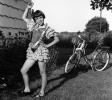 Little Girl in Frilly Dress, 1950s, PFLV10P09_12
