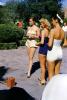 Flamingo Hotel Beauty Contest, Women, Swimsuit Pageant, Bathingsuits, Legs, Poolside, 1954, 1950s, Legs, Las Vegas, PFMV01P02_19