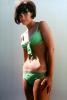 1960s, Green Bikini, Bouffant Hairdo, panty