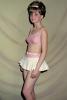 White Skirt, Pink Bra, 1960s, Pageant, PFMV01P11_06