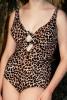 Leopard Skin Swimsuit, 1960s, Animal Print, PFMV01P13_03B