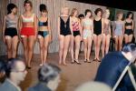 Swimsuit Pageant, Bikini Contest, Posing Model, leggy, 1960s