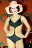 Mod Swimsuit, Hat, Swimwear, 1960s, Pageant, PFMV02P05_16B