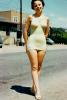Woman, Female, Shapely, Sunny, Shadow, Swimsuit, 1940s, PFMV02P07_03