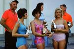 Ladies, Pageant, Trophy, Bikini, Swimsuit, 1960s
