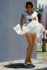 Woman,  Windy, Hat, Wind-Blown Skirt, funhouse, PFMV02P08_11