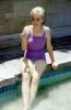 Purple Swimsuit, Woman, Smiles, 1960s, PFMV02P09_06