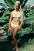 Bikini Woman, Swimsuit, Bellybutton, Blonde, Barefoot, 1960s