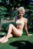 Lady, Bikini, Swimsuit, Beehive Hairdo, Blonde, 1960s, PFMV02P12_02
