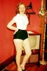 Woman, Boudoir, Shorts, 1958, 1950s, PFMV02P15_01