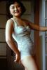 Asian Lady in a Bodysuit, Swimwear, aio, 1950s, PFMV03P02_17B