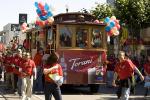 Torani, Cable Car Bus, Balloons