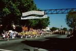 Concord Marching Band, Main Street Pleasanton Arch, Downtown, PFPV01P05_19
