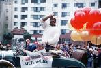 Steve Wallace, 49'r superbowl victory parade, Market Street, Car, automobile
