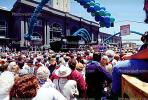Crowds, Balloons, Ferry Building, Herb Caen Day, PFPV03P07_06