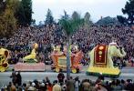 Circus, Seal, Elephant, Ballerina, Rose Parade, 1950, 1950s, PFPV03P08_18