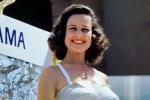 miss Alabama float, crown, Miss Universe Parade, Long Beach, California, 1955, 1950s, PFPV03P12_08B