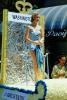 Washington State Float, Miss Universe Parade, Long Beach, California, 1955, 1950s