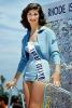 Rhode Island float, Miss Universe Parade, Long Beach, California, 1955, 1950s, PFPV03P12_11B