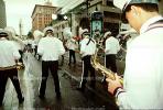 Tuba, Marching Band, Saint Patrick's Parade, down Market Street, PFPV03P13_18