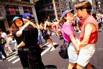 New York City, summer, Manhattan, Lesbian Gay Freedom Day Parade, PFPV04P02_04