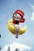 Betty Boop, the moon, Macy's Thanksgiving Day Parade, Balloon, 1985, 1980s, PFPV04P06_13