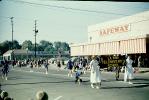 Safeway, La Vina Elementary School, Granger Motor Co., Madera California, 1950s, PFPV04P07_07