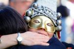 Gold Mask, Mardi Gras, Carnival, French Quarter, PFPV04P13_11