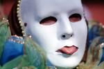 Mask, Tongue, Mardi Gras, Carnival, French Quarter, PFPV04P13_13