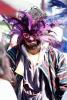 Purple Feather Mask, Mardi Gras, Carnival, French Quarter