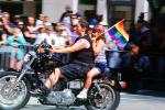 Dykes on Bikes, Lesbian Gay Freedom Parade, Market Street, PFPV05P02_14
