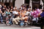 Lesbian Gay Freedom Parade, Dykes on Bikes, Market Street