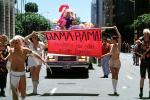 Diaper, Glama-Rama Banner, Lesbian Gay Freedom Parade, Market Street