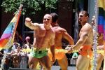 Muscle Man, Lesbian Gay Freedom Parade, Market Street, PFPV05P08_19