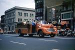 Bell, Firemans Parade, Mack Truck, Fire truck, Fireman's Parade, 1950s, PFPV05P11_09