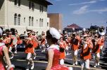 Marching Band, Strawberry Festival, Lakeland Parade, 1950s