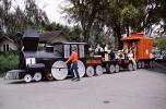 Steam Engine, Train, Red Caboose, Lakeland Parade, 1950s, PFPV05P14_08